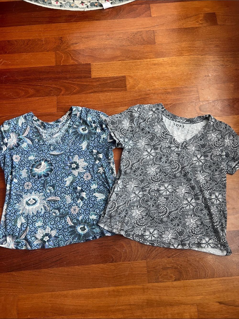 2 LOFT Short-Sleeve Tee Shirts- Like New